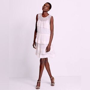 Club Monaco NWT! Ayto Sheer Mini Dress in Pale Pink/Rose size 0